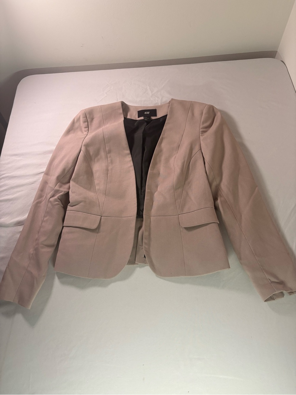 H&M Blush Pink Dress with Black Lining